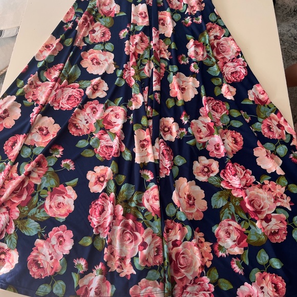 WOMENS FLORAL MAXI DRESS XS NEW AGNES & DORA AUSTEN ROMEO JULIET - Picture 4 of 6